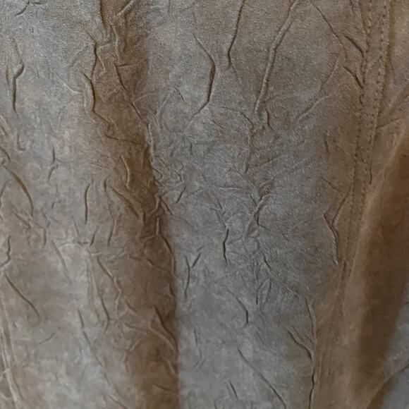 Y2K 2000s Witchy Grey Textured Maxi Skirt Wmns 12 Whimsygoth Romantic Grunge - Picture 2 of 7